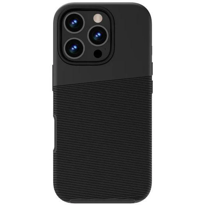 Axessorize PROTech Plus Dual-Layered Anti-Shock Sleek Phone Case for iPhone 16 Pro - Black by Axessorize - Refurbished - Premium condition - US$8.28