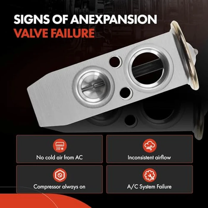 A-Premium A/C Expansion Valve Compatible with Nissan Altima/Sentra/Tsuru 2007-2012 & Infiniti G35/G37, EX35, FX35/FX50, M35/M45 2006-2011 by A-premium - Image 5
