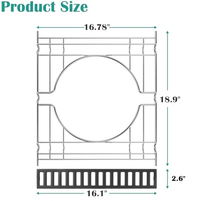 EasiBBQ 7677 Frame Kit for Weber Genesis II 300/400, Genesis II LX 400 Series Grills, Crafted Frame Kit for Weber Genesis 2022 SX-325S S-325S E-325S EX-325S by EasiBBQ - Image 2