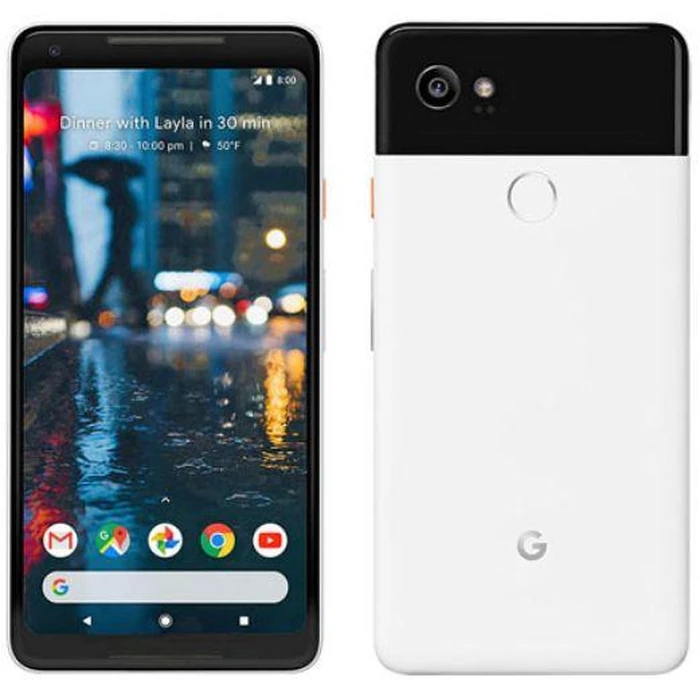 Google Pixel 2 XL - 64GB - Black & White - Unlocked by Google - Refurbished - Excellent condition - US$90.49