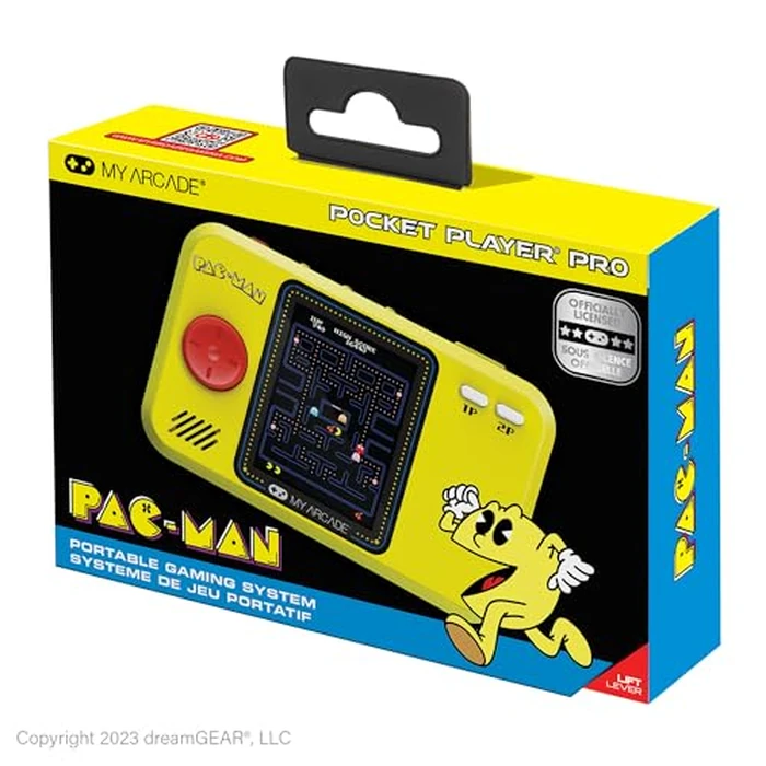 My Arcade Pac-Man Pocket Player Pro: 2.75" Color Display, Retro Gaming Consoles, Arcade Classics, Family Game Night, Retro Mini by My Arcade - Image 5