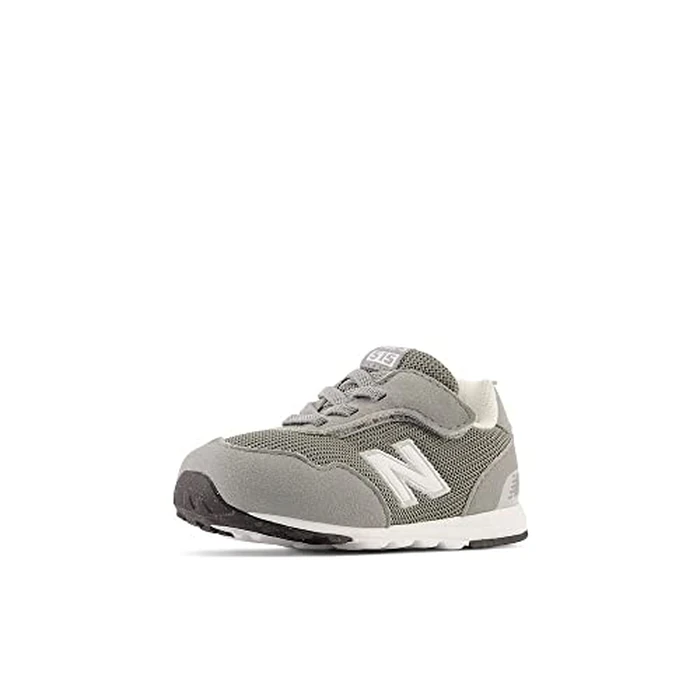 New Balance Baby Boys 515 V1 New-b Hook And Loop Sneaker, Slate Grey/White, 4.5 Wide Infant US by New Balance - Used - Like New condition