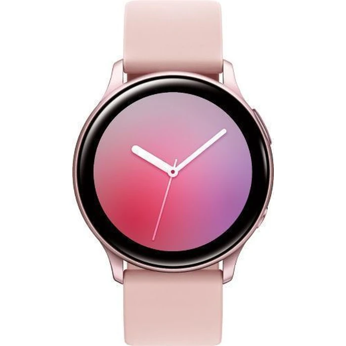 Samsung Galaxy Watch Active2 (Bluetooth) - 4GB - 44mm - Pink Gold Aluminum Case with Pink Fluoroelastomer Fluoroelastomer Strap by Samsung - Refurbished - Acceptable condition