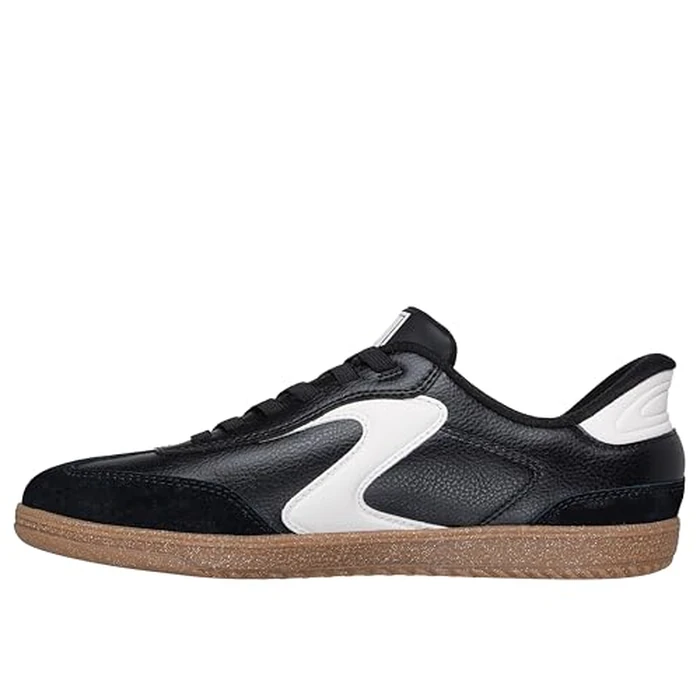 Skechers Women's Hotshot-Perfect Choice Hands Free Slip-ins Sneaker, Black/White, 7 Wide by Skechers - Image 2