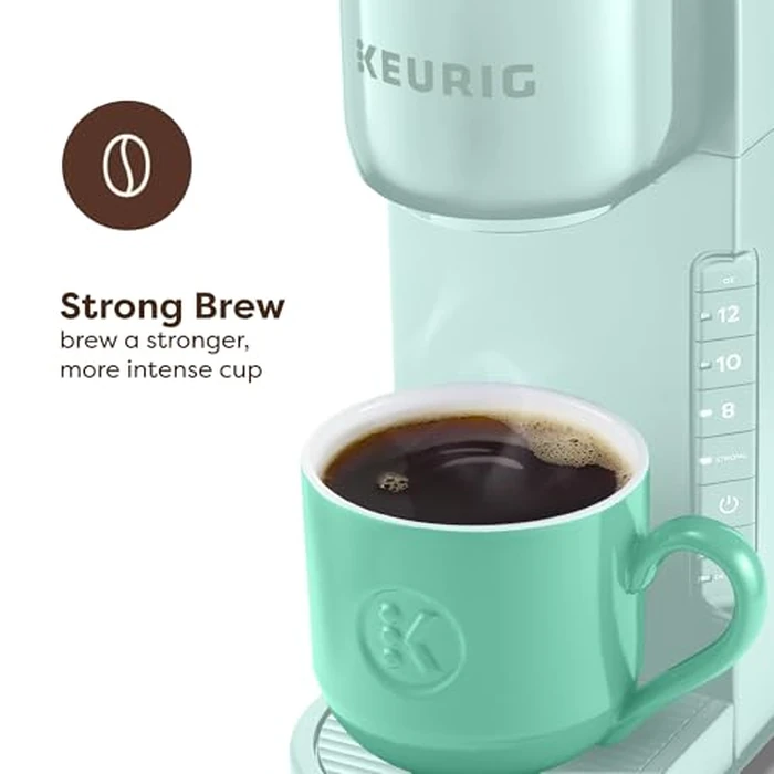 Keurig K-Express Single Serve K-Cup Pod Coffee Maker, 3 Brew Sizes, Strong Button Feature, 42oz Removable Reservoir, Mint by Keurig - Image 2