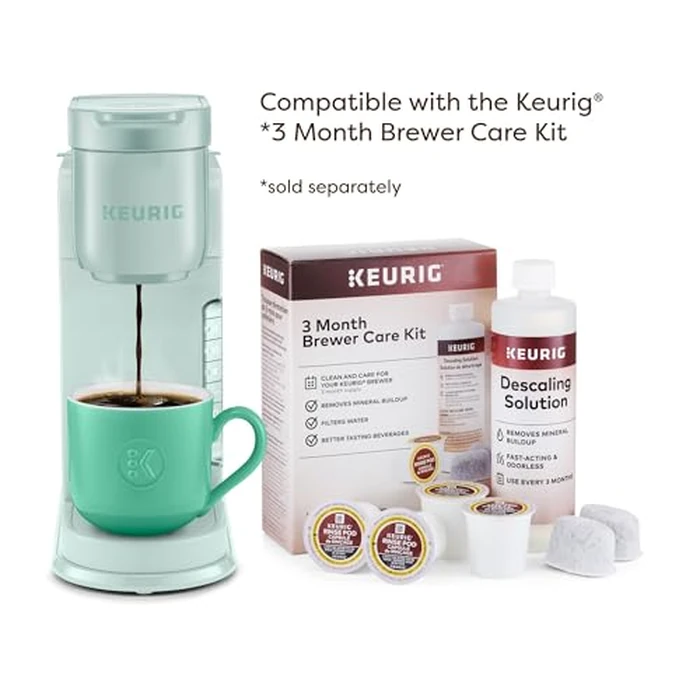 Keurig K-Express Single Serve K-Cup Pod Coffee Maker, 3 Brew Sizes, Strong Button Feature, 42oz Removable Reservoir, Mint by Keurig - Image 7