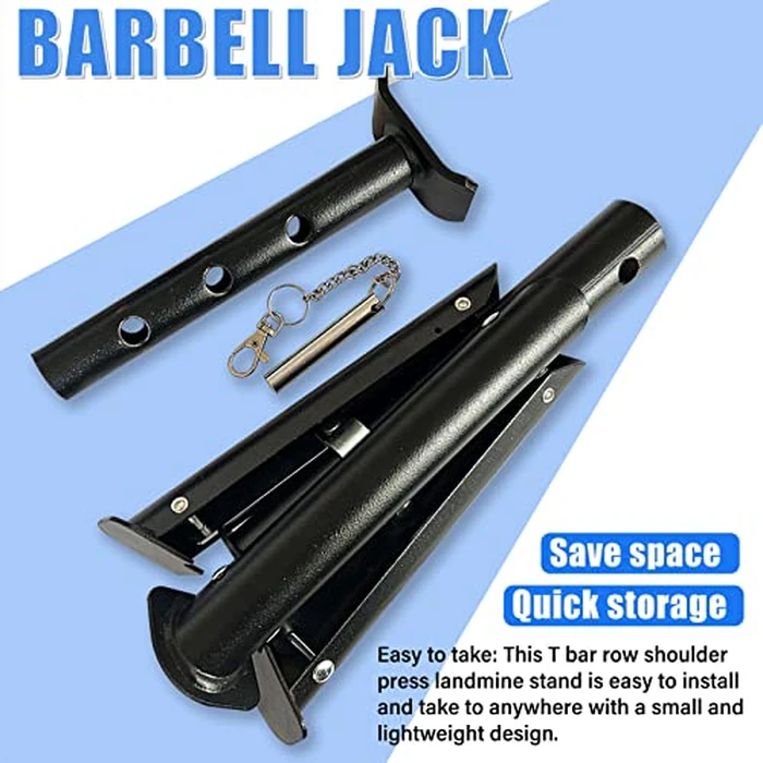 Viking Press Landmine Handle for 2-Inch Olympic Barbell, T-Bar Row Attachment Core Strength Training Accessories, Shoulder Press Landmine Attachment Equipment (Style K) by KORIKAHM - Image 9