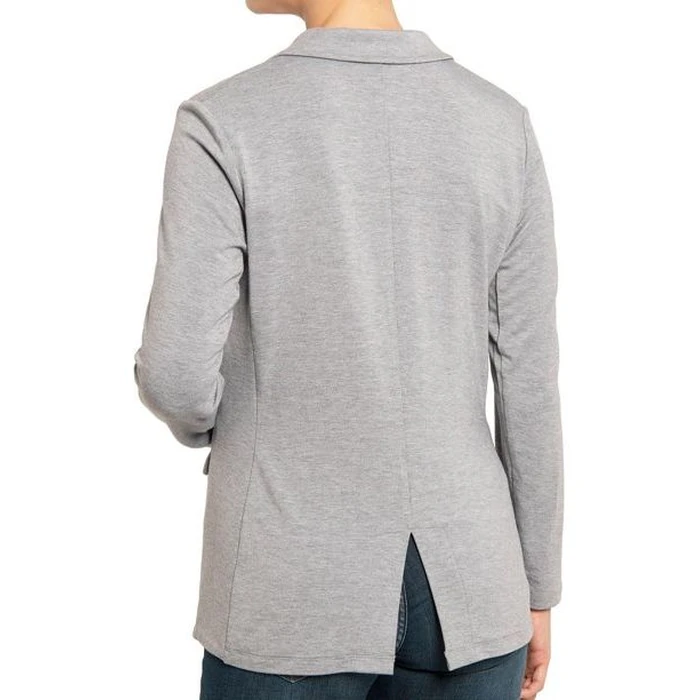 Philosophy Republic Clothing Women's Blazer L - Mist Grey Heather by Philosophy Republic Clothing - Image 2