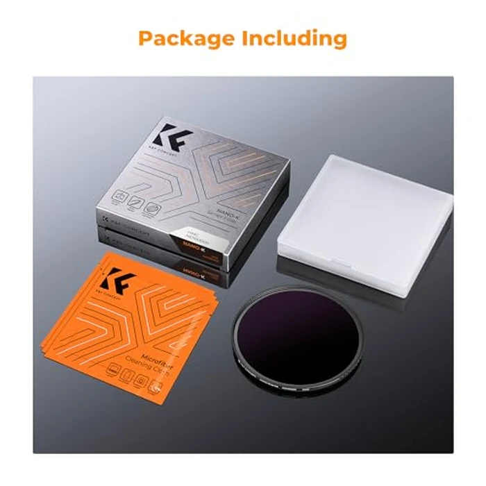 K&F CONCEPT 52mm ND100000(16.6 Stops) ND Filter Neutral Density Filter for Camera Lens with 18 Multi-Layer Coatings (K Series) by K&F CONCEPT - Image 3