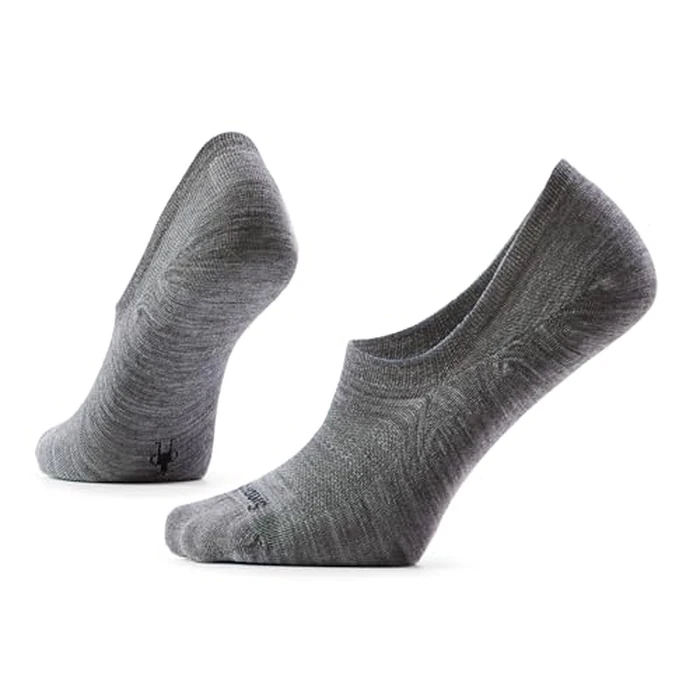 Smartwool Everyday No Show Socks for Men and Women Medium Gray M by Smartwool - Image 1