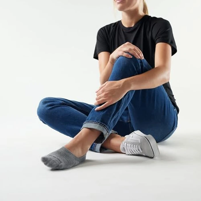 Smartwool Everyday No Show Socks for Men and Women Medium Gray M by Smartwool - Image 2