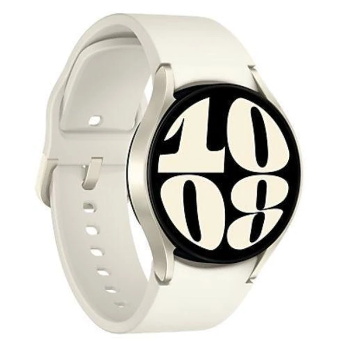 Samsung Galaxy Watch6 (Bluetooth + LTE) - 16GB - 40mm - Gold Aluminum Case with Gold Fluoroelastomer Sports Band by Samsung - Image 3