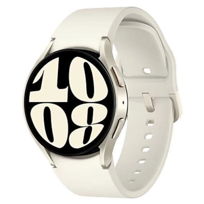 Samsung Galaxy Watch6 (Bluetooth + LTE) - 16GB - 40mm - Gold Aluminum Case with Gold Fluoroelastomer Sports Band by Samsung - Image 1