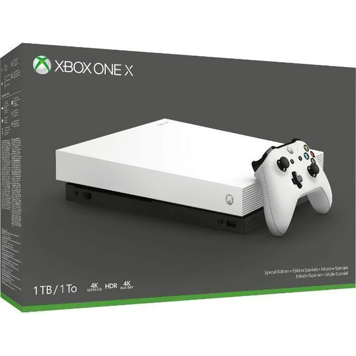 Microsoft Xbox One X Gaming Console - 1TB - Robot White by Microsoft - Image 5