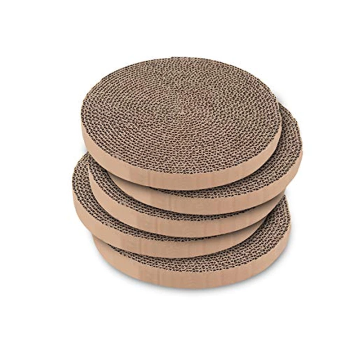 Best Pet Supplies Catify by Best Pet Supplies Spin and Scratch Replacement Pads (5 Pack) by Best Pet Supplies - Used - Like New condition - CA$19.43