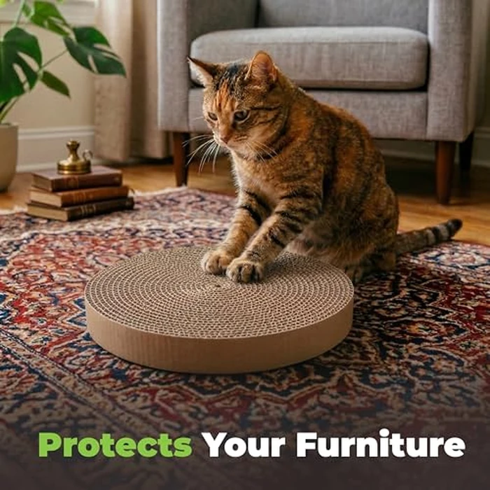 Best Pet Supplies Catify by Best Pet Supplies Spin and Scratch Replacement Pads (5 Pack) by Best Pet Supplies - Image 5