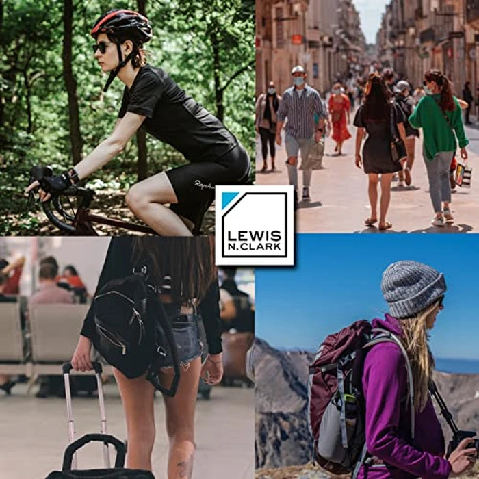 Lewis N Clark 3X Security Lock TSA Luggage Locks for Suitcases, Carry On, Laptop Bag, Set Combo to Create Secure Padlock for Travel, Vacation, Business, or Backpacking, Purple, 1 Pack by Lewis N. Clark - Image 7