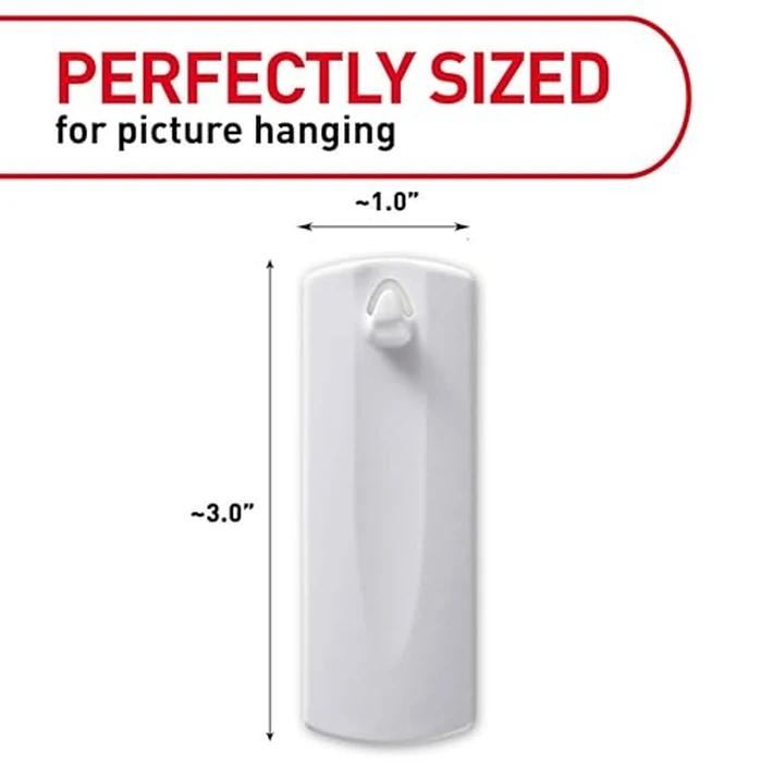 Command Sawtooth Picture Hangers, 4 Frame Hangers and 6 Command Strips, Damage-Free Hanging Sawtooth Frames, No Tools Wall Hook for Home Decor, Holds up to 4 lb by Command - Image 2