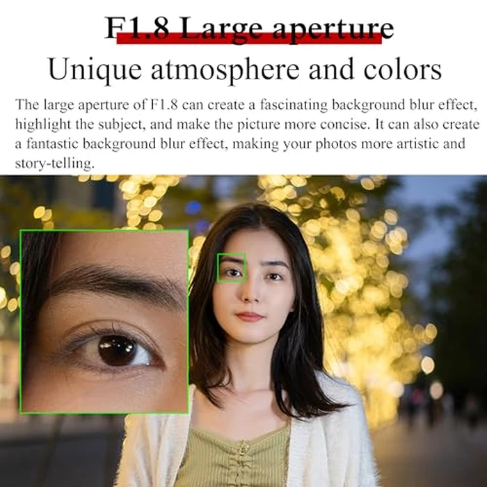 7artisans AF 50mm F1.8 Camera Lens for L Mount,Full Frame,Large Aperture,Prime,STM Auto Manual Focus,for Panasonic S,DC-S,Leica/Sima L Series,for Portraiture/Street Photography/Humanistic Subjects by 7artisans - Image 5