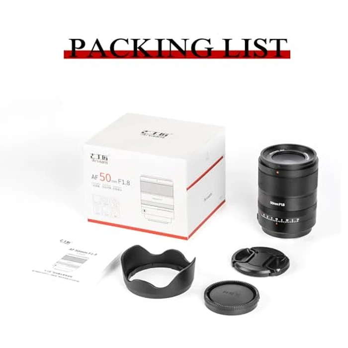 7artisans AF 50mm F1.8 Camera Lens for L Mount,Full Frame,Large Aperture,Prime,STM Auto Manual Focus,for Panasonic S,DC-S,Leica/Sima L Series,for Portraiture/Street Photography/Humanistic Subjects by 7artisans - Image 8