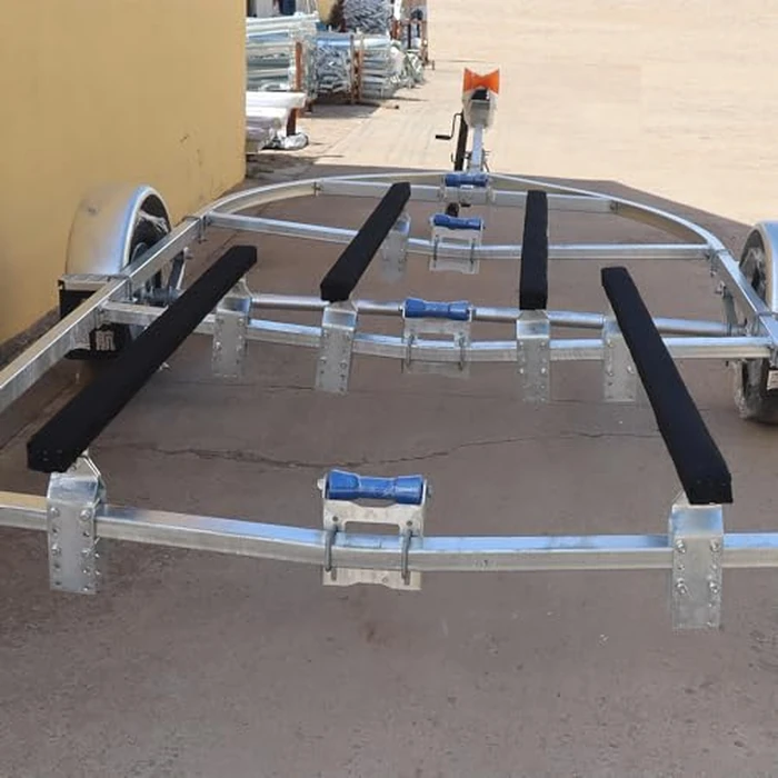 olamochi 8 Inch Trailer Keel Roller Bow Roller with Bracket and U-Bolts for Easy Loading and Launching, Keel Roller Kit, Blue, Cold Galvanized Steel by olamochi - Image 5