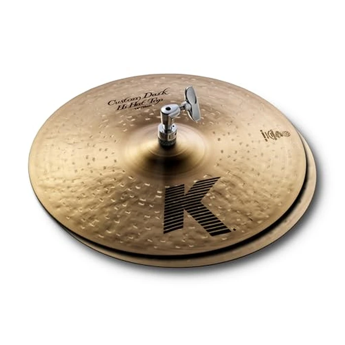 Zildjian K0943 14" K Custom Dark Hi-Hat Pair Cast Cymbals by Zildjian - Used - Like New condition - US$512.95