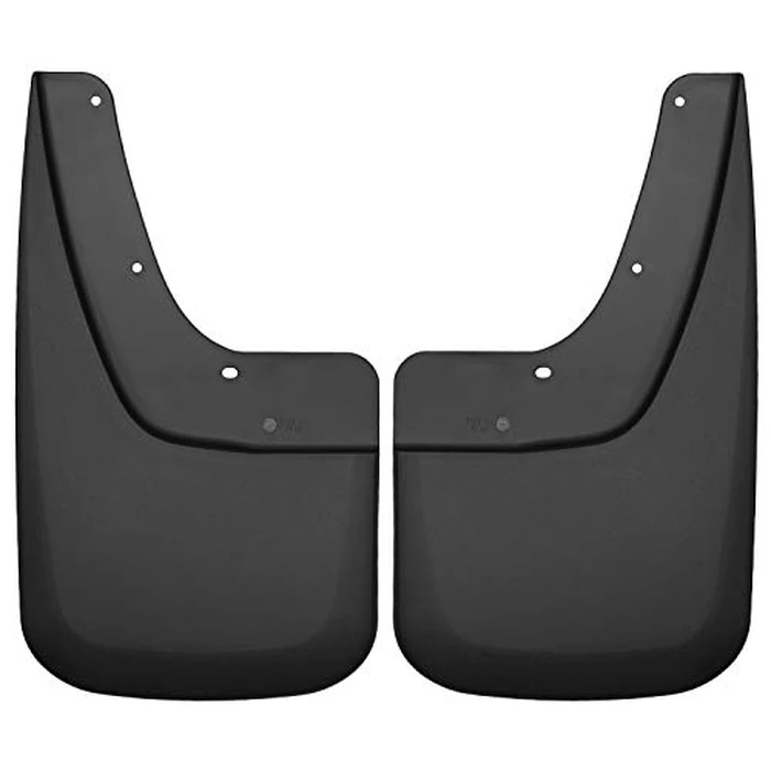 Husky Liners - Rear Mud Guards | 2014-2018 GMC Sierra 1500, 2019 GMC Sierra 1500 Limited, 2015-2019 GMC Sierra 2500/3500 HD w/Single Rear Wheels, Rear Set - Black, 2 Pc. | 57891 by Husky Liners - Used - Very Good condition