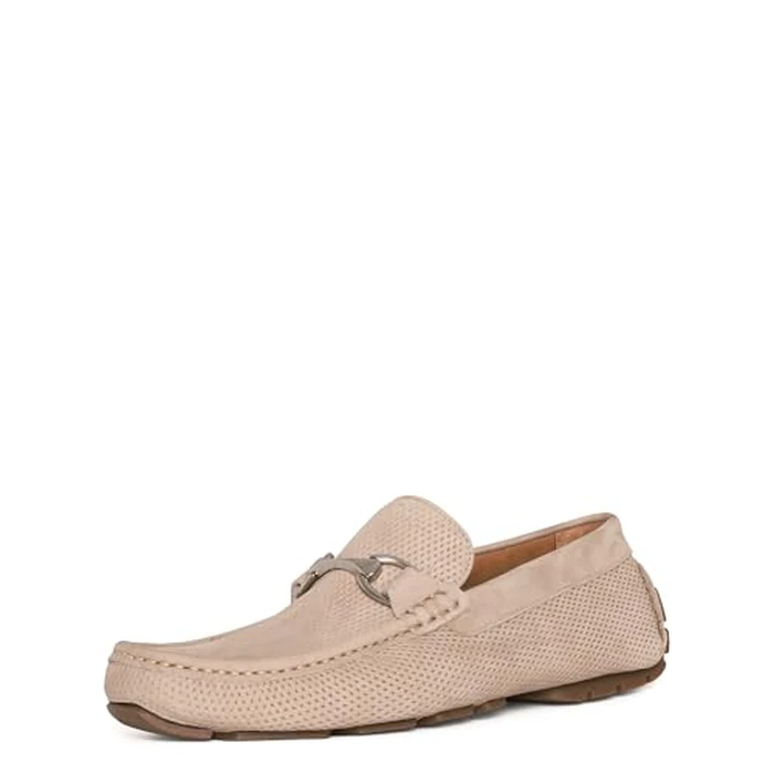 Donald Pliner Men’s Dorion Driving Loafer, Comfortable Casual Slip-On Drivers for Men, Elegant Office Shoes for Work, Events, Classic Everyday Footwear Sand by Donald J Pliner - Image 1