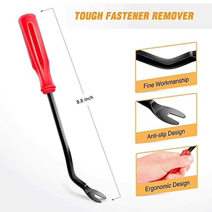 GOOACC 100PCS 7mm 8mm 10mm Compatible with Subaru Push Type Retainer Fasteners Rivets Clips OEM Upgrade for 90914-0007, 90913-0067 & 90914-0051 + Bonus Fastener Remover by GOOACC - Image 5