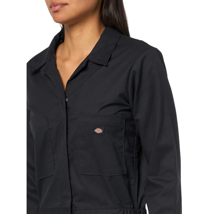 Dickies Women's Cooling Long Sleeve Coveralls, BLACK, S by Dickies - Image 3