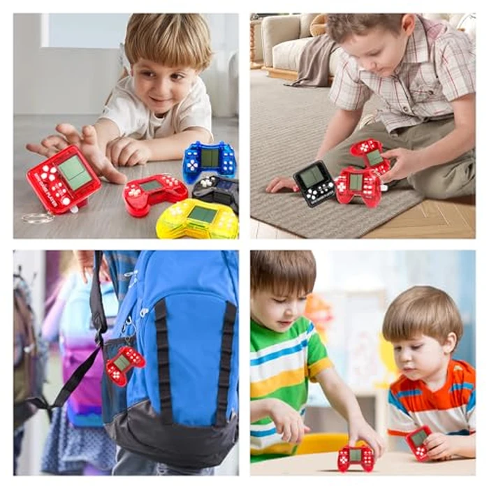 SSRMX 24Pcs Video Game Party Favors for Kids, Mini Game Keychain Arcade party favors Birthday Supplies Classroom Prizes for Boys and Girls by SSRMX - Image 6