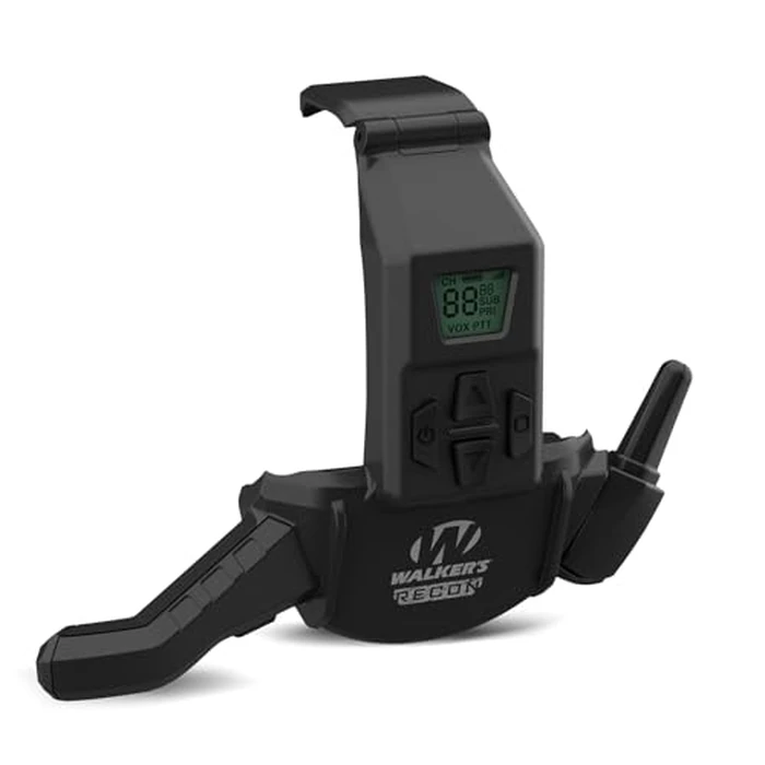 Walker's Recon Walkie-Talkie Hybrid Comms| Bluetooth GPRS Wireless 3-Mile Distance Range Shooting Outdoor Communicator for Recon Shooting Muffs, 3 AAA Batteries Included by Walker's - Used - Like New condition - US$35.06