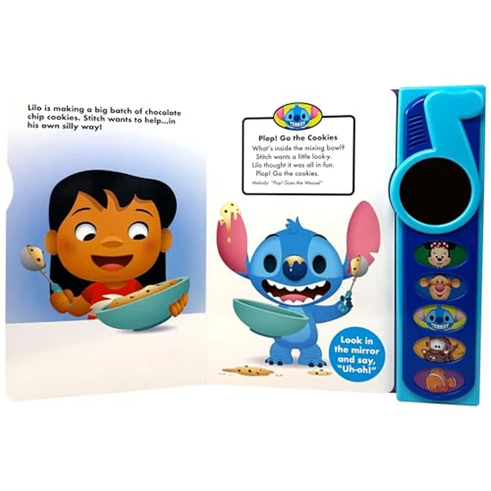 Disney Baby Mickey Mouse, Winnie, Stitch, and More! - Silly Songs Mirror Sound Book - PI Kids by PI Kids - Image 3