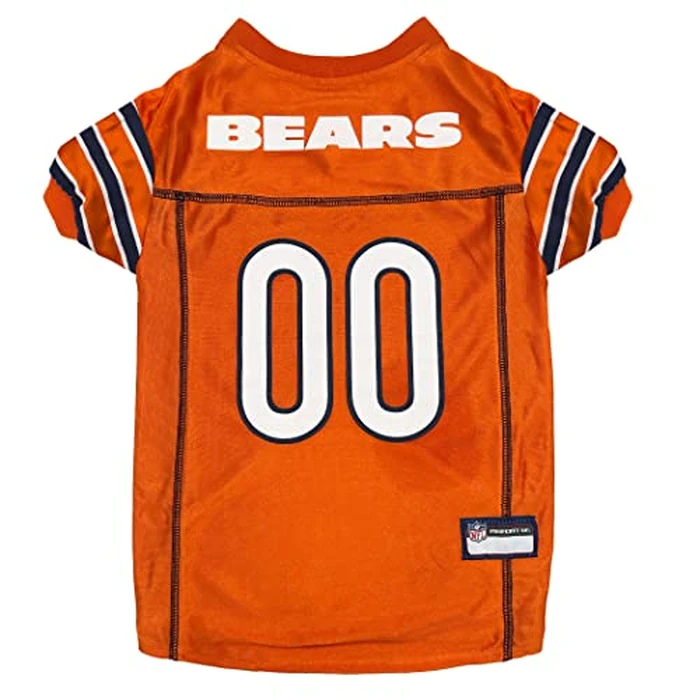 NFL Chicago Bears Color Rush Dog Jersey, Size: Medium. Color Rush Jersey, Cool and Sporty Dog Shirt, Best Football Jersey Costume for Dogs & Cats. Licensed Jersey Shirt by Pets First - Used - Very Good condition - US$18.58