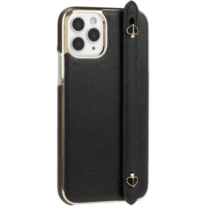 Kate Spade New York Hand Strap Phone Case for iPhone 11 Pro - Black & Gold - Brand New by Kate Spade - Image 4