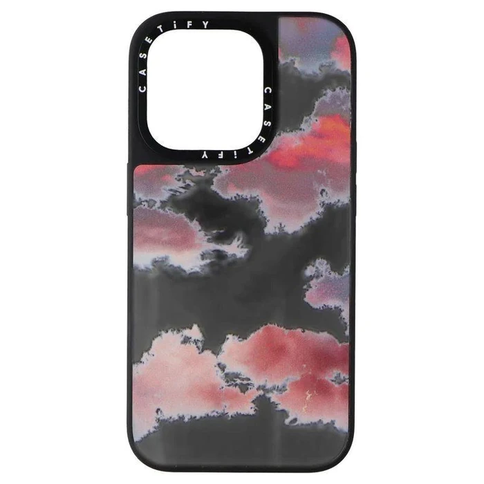 CASETiFY CASETiFY Impact Phone Case with MagSafe for iPhone 15 Pro - Clouds Red by CASETiFY - Image 4