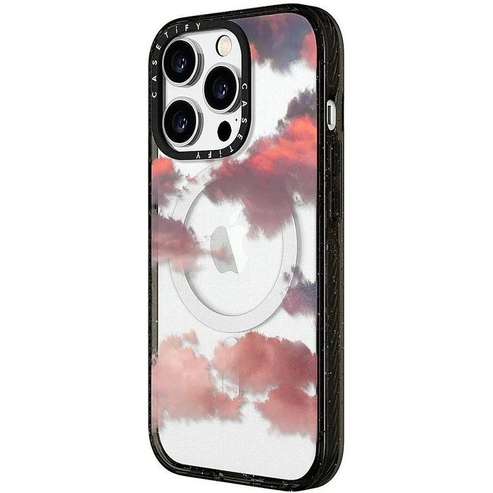CASETiFY CASETiFY Impact Phone Case with MagSafe for iPhone 15 Pro - Clouds Red by CASETiFY - Image 5