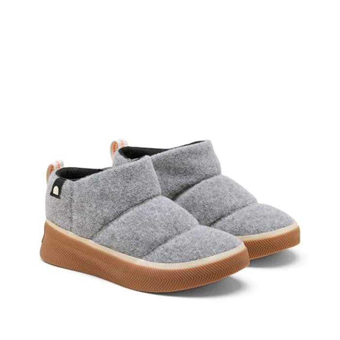 Sorel Women's Out N About IV Mini Puffy Insulated Slip-On Boots, Chrome Grey/Gum 2, 7 by Sorel - Image 2