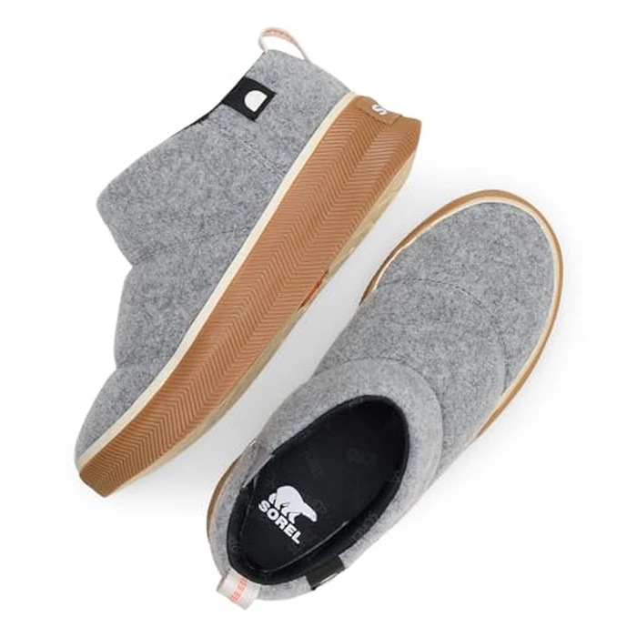 Sorel Women's Out N About IV Mini Puffy Insulated Slip-On Boots, Chrome Grey/Gum 2, 7 by Sorel - Image 5