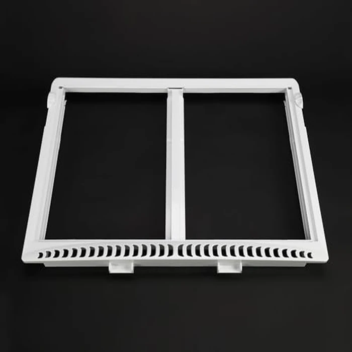 HECASA 240364790 AP4393266 240364718 Crisper Pan Shelf Frame Cover W/O Glass Compatible with Electrolux Frigidaire Refrigerator Drawer Cover White 240364729 240364716 240364796 1512533 Replacement by HECASA - Image 6