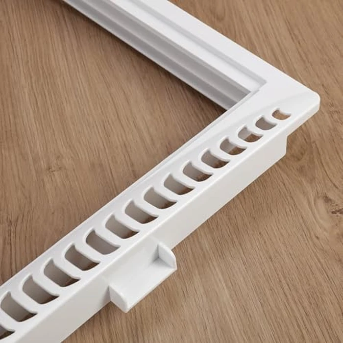 HECASA 240364790 AP4393266 240364718 Crisper Pan Shelf Frame Cover W/O Glass Compatible with Electrolux Frigidaire Refrigerator Drawer Cover White 240364729 240364716 240364796 1512533 Replacement by HECASA - Image 9