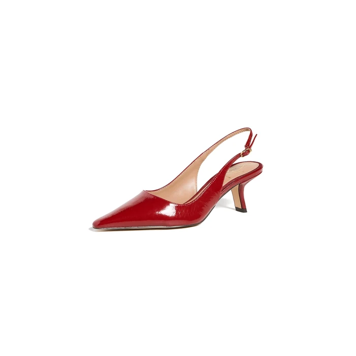Sam Edelman Women's Bianka Sling Pump Deep Scarlet 8 Medium by Sam Edelman - Used - Good condition