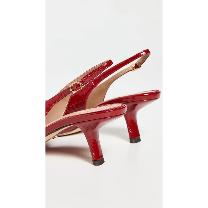 Sam Edelman Women's Bianka Sling Pump Deep Scarlet 8 Medium by Sam Edelman - Image 4
