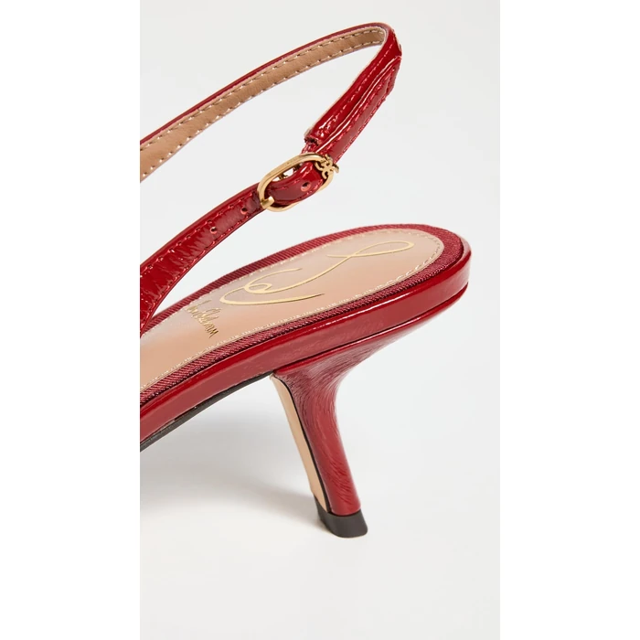 Sam Edelman Women's Bianka Sling Pump Deep Scarlet 8 Medium by Sam Edelman - Image 5