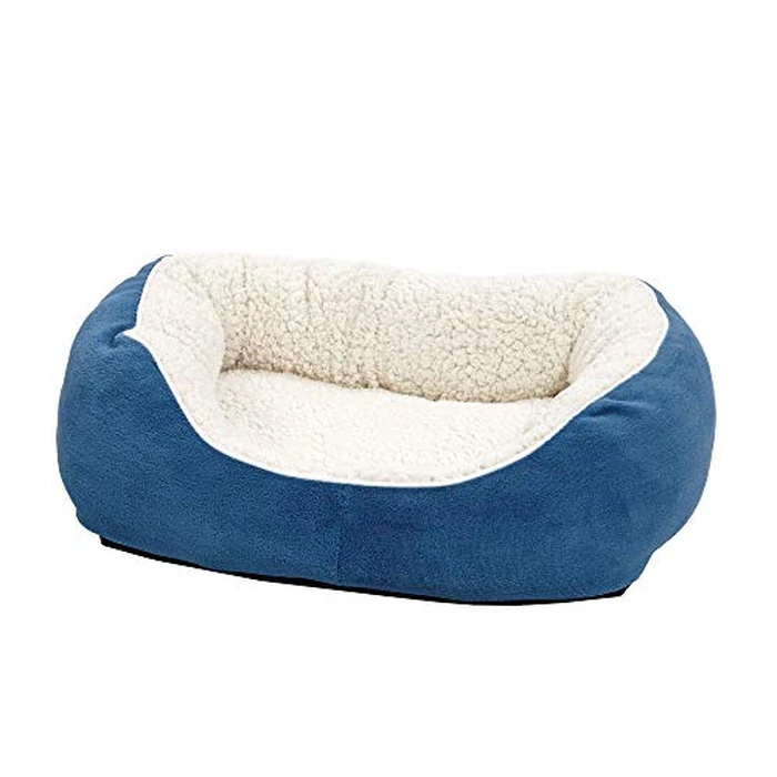 Midwest Homes for Pets 40279-CSB Cuddle Bed, Blue, Small by MidWest Homes for Pets - Used - Like New condition - CA$32.57