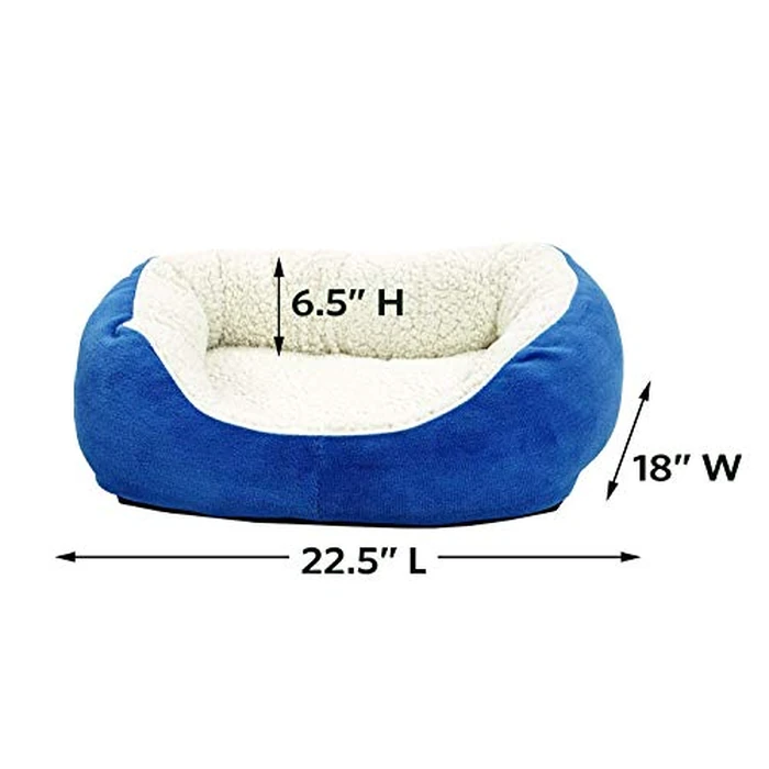 Midwest Homes for Pets 40279-CSB Cuddle Bed, Blue, Small by MidWest Homes for Pets - Image 4