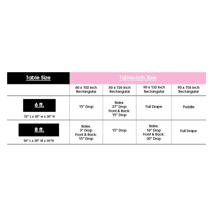 AK Trading CO. 60 x 102-Inch Rectangular IFR Polyester Tablecloth - Fuchsia by AK TRADING CO. - Image 5