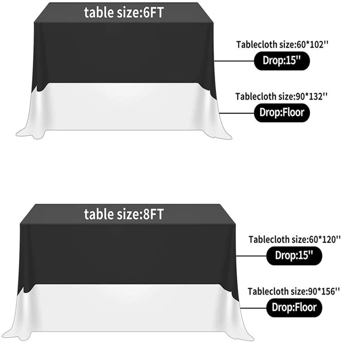 AK Trading CO. 60 x 102-Inch Rectangular IFR Polyester Tablecloth - Fuchsia by AK TRADING CO. - Image 6