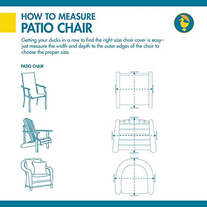 DUCKCOVERS Essential Water-Resistant 40 Inch Patio Lounge Chair Cover, Patio Furniture Covers by Duck Covers - Image 6