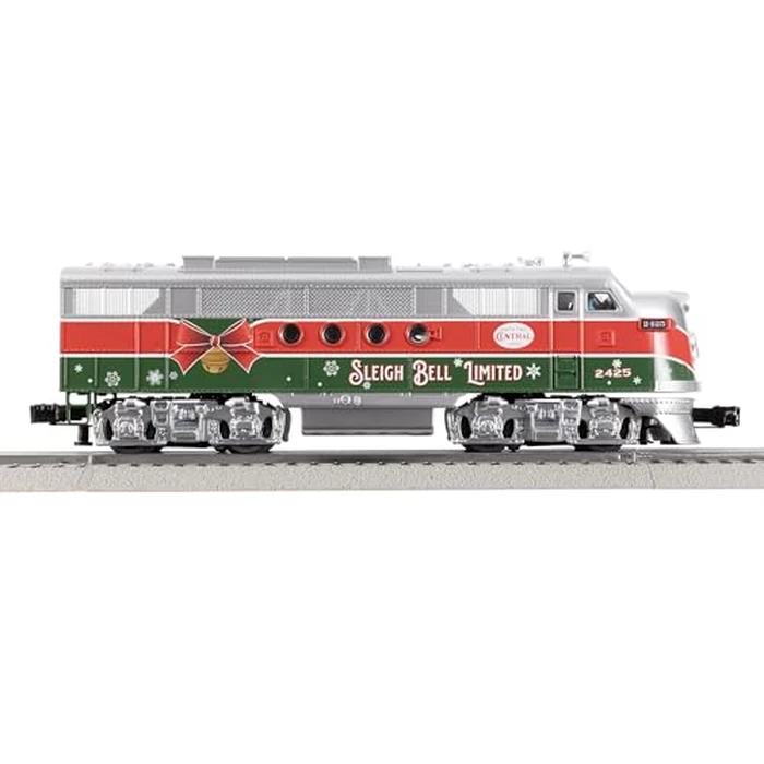 Lionel Sleigh Bell Limited Passenger LionChief 5.0 Electric O Gauge Train Set with Bluetooth & Remote by Lionel - Image 5